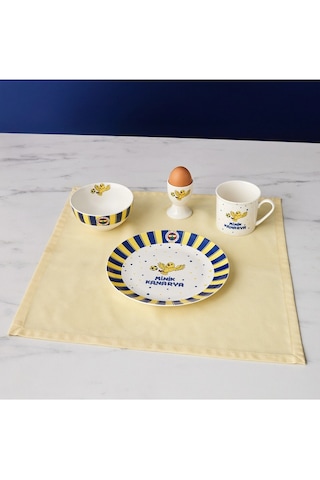 Karaca X Fenerbahçe Lisanslı 4 Parça Mama Takımı