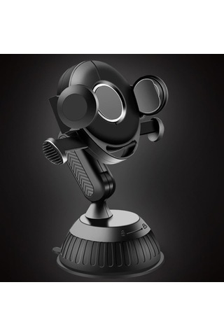 Ally 208-Z Araç Torpido Uzeri 360 Dönerli Telefon Tutucu (120128775)-Siyah