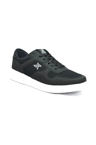 Luttoon 4027-24 Trend Fashion Sneakers Kadın Ayakkabı Siyah Beyaz Siyah