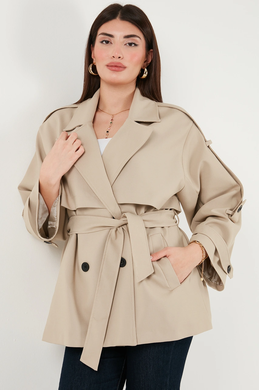 Lela Bayan Trençkot 6839580 Camel CAMEL
