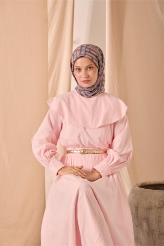 Silk Home Soft Eşarp 73096-18 Mor, Fildişi, Pudra, Buz Mavisi