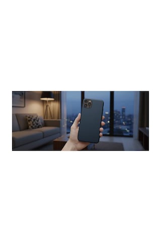İphone 11 Pro Max Silikon Kılıf Esnek Darbe Emici Koruyucu Telefon Kılıfı Lacivert