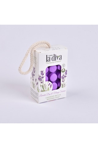 Laa Diva Lavanta Duş Ve Masaj Sabunu - Mor - 120 Gr Çok Renkli