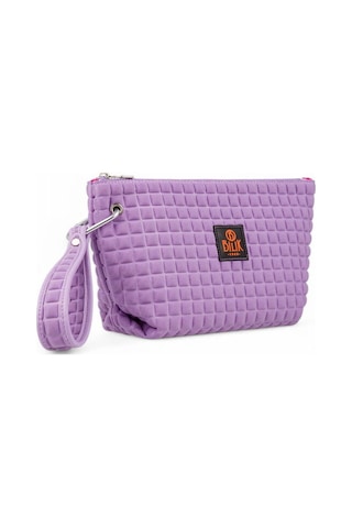 Bilik Deri Scuba Lila Kadın Portföy & Clutch Çanta Yeliz Lila