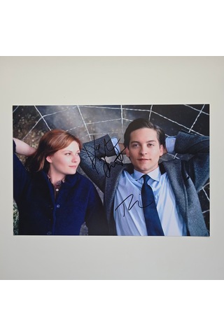 Tobey Maguire & Kirsten Dunst, Spider-man 20x30 Cm Boyutunda Isla