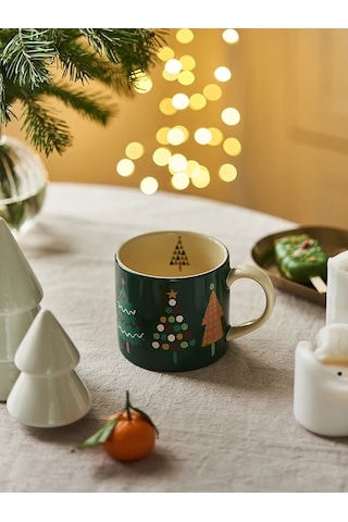 Roomi Seramik Yeni Yıl Çay Ve Kahve Kupası 304624499 Beyaz