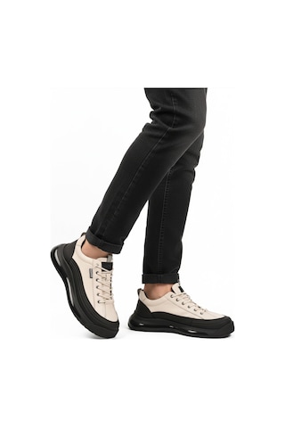 Guja Beyaz Hakiki Deri Erkek Casual Ayakkabı 24k500-1 M Beyaz
