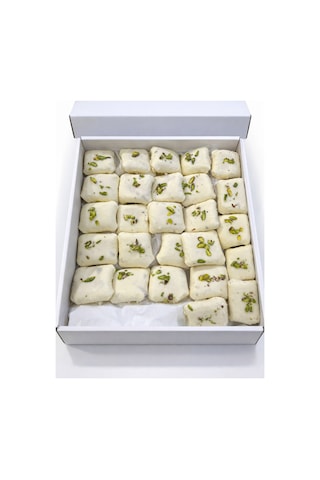 Çikolata Kaplı Beyaz Bohça Lokum 500gr