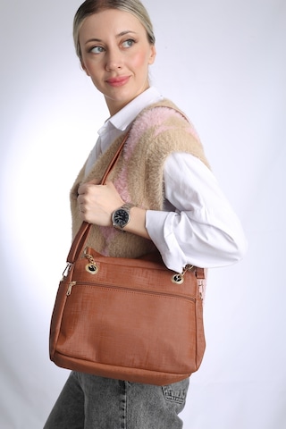 Star Tombis Taba 26x20cm El Kol Ve Omuz Ayarlanabilir Askılı Günlük Çanta Omuz10030001 Taba