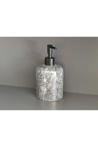 Uludağ Siyahı Mermer Sıvı Sabunluk Gold