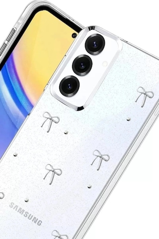 Durukar Samsung Galaxy Uyumlu S25 Fe Fiyonk Desenli Kapak - Desen 5
