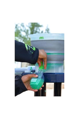 Gel Blaster Gellet Depot Katlanabilir Jel Mermi Haznesi Nerf, Oyuncak Tabanca Gri-yeşil