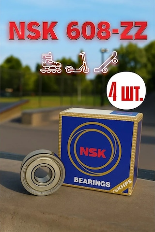 Nsk 4 Adet 608-zz 80018 Nsk Rulman Japonya 246427575