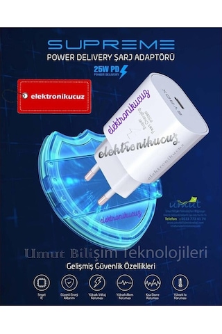 Samsung Galaxy S10 Lite Uyumlu Type-c 25w Başlık Hızlı Şarj Aleti Adaptörü Kablosu Kutuda Yok
