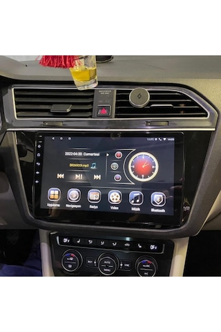 Volkswagen Tiguan Android Multimedya Sistemi 4-64 Cadence R18 2016-2023 Ön Kayıt Kamera  9"