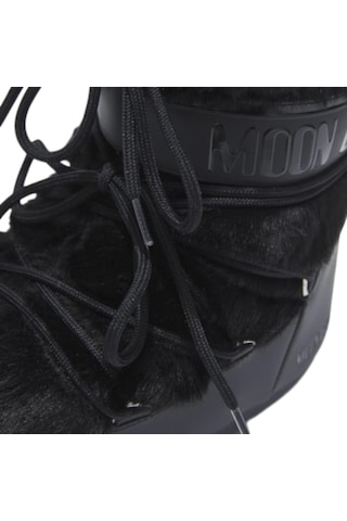 80d1409390-n001 Moon Boot Icon Low Faux Fur Siyah