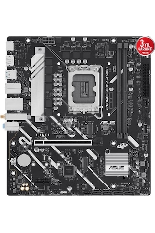 Asus Prıme H810m-a Wıfı-6e Ddr5 Hdmı-dp Pcıe 4.0 1851p Matx