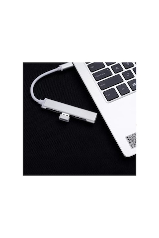 Type-c To Usb Hub 4 Port Çoklayıcı Macbook Ile Uyumlu Çoğaltıcı Adaptör
