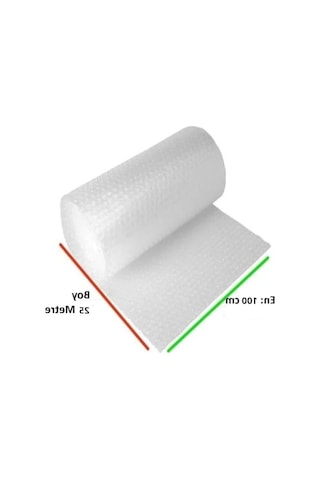 100cm X 25mt Balonlu Naylon, Üç Katlı Ambalaj Koruma