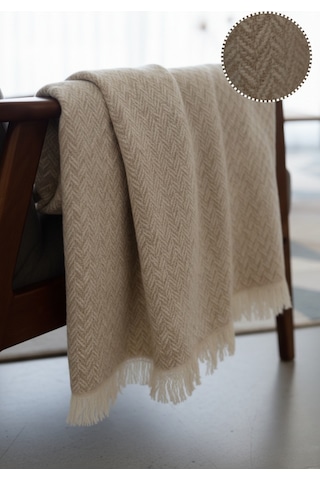 Pamuklu Koltuk Örtüsü 170x210 Cm Tekli&üçlü Koltuk,çekyat Ve Berjer İçin Modern Çizgili Yıkanabilir Bej