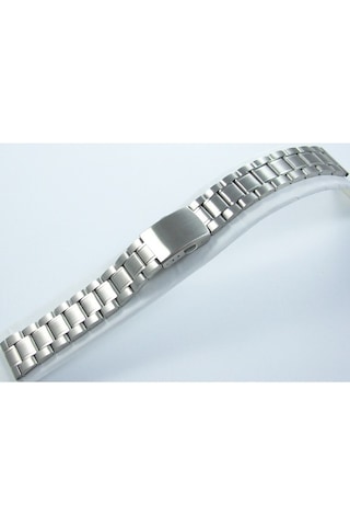 Çelik Saat Kordonu Yandan Kilitli Spor Metal Saat Kordonu 20Mm Pa