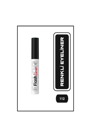 Flash Liner Colored Eyeliner - 112 True Black - Renkli Eyeliner
