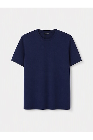 Lcwaıkıkı Classic Lacivert Regular Fit Dry Touch Kalın Kumaş Tişört /03