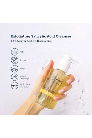 The Purest Solutions Yağlı ve Karma Ciltler İçin Arındırıcı Temizleme Jeli 200 ML