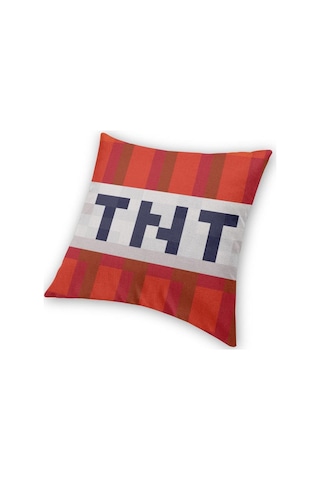 Minecraft TNT Pillow Yastık Peluş Oyuncak 45CM