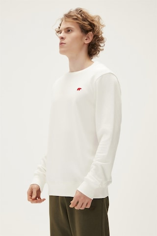 Bad Bear Round Crewneck Erkek Sweatshirt Beyaz