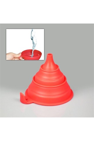 Silicone Folding Funnel Katlanır Huni Bx40