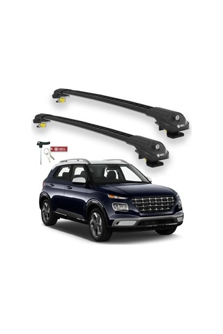 Turtle Hyundai Venue Qx 2020-2025 Ara Atkı Air1 Siyah