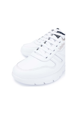 Callaghan Erkek Hakiki Deri Beyaz Sneakers & Spor Ayakkabı 618 45420 Erk Ayk Sk23/24 Bıanco Beyaz