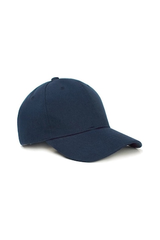 Eleven Markets Lacivert Unisex Spor Düz Şapka Basic Kep Lacivert