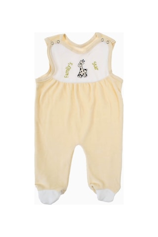 Uygunbebe Uygun Bebe Prematüre Kadife Kız Bebek Tulumu Yenidoğan