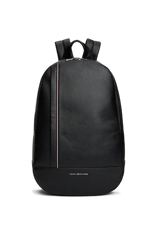 Tommy Hilfiger Th Central Backpack, Bds Siyah Erkek Sırt Çantası