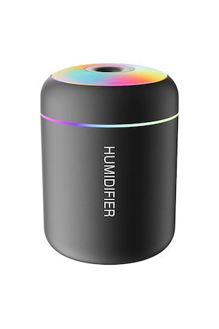 180ml Mini Hava Nemlendirici Usb Elektrikli Aroma Difüzör Uçucu Yağ Temizleyici Black
