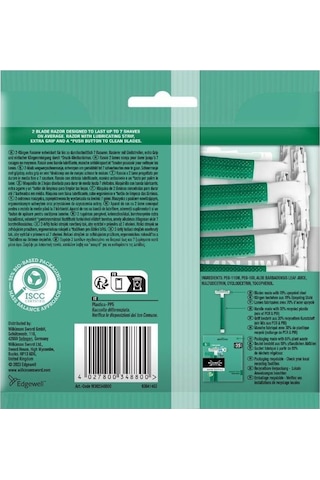 Wilkinson Sword Extra Essential 2 Bıçaklı Erkek Kullan At Tıraş Bıçağı 5'li