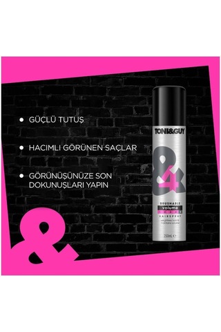 Toni & Guy Saç Spreyi No 4 250ml