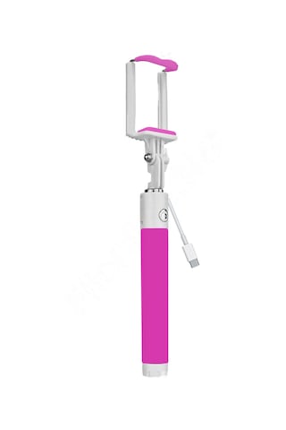 Winex SR342 Katlanabilir Type-C Selfie Stick Çubuğu Pembe