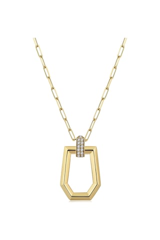 Reis T10684 Insula Necklace Altın