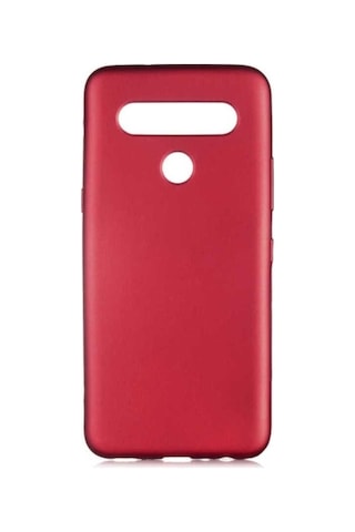 LG Uyumlu K61 Kılıf Zore Premier Silikon Kapak Mürdüm