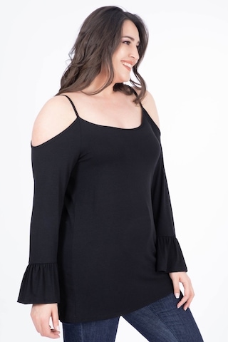 Omuz Detaylı Tişört (532254469)