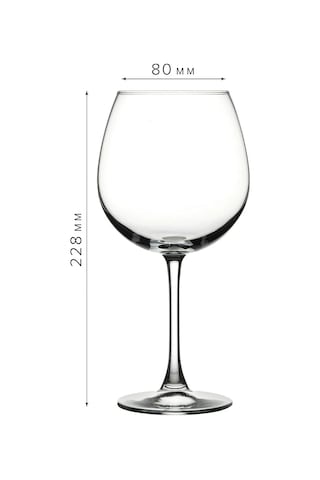 Pasabahce Şarap Bardağı 780 Ml 1 Adet Cam 288604757 Beyaz