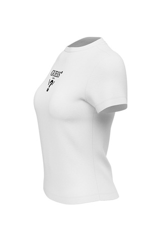 Guess Bayan T Shirt V4yı21 Kcdh1 G011 Beyaz Beyaz
