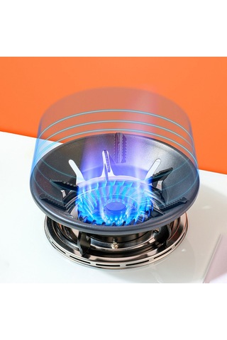 Jeemson Gaz Ocağı Yalıtkan Isı Toplayıcı Kalkanı - 5 Açık, Enerji Tasarruflu, Anti Kayma Allyuminyum Mutfak Tutucu