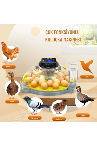 Evonest Evo-ufo-48 48 Yumurtalık Ufo Model Tam Otomatik Kuluçka Makinesi