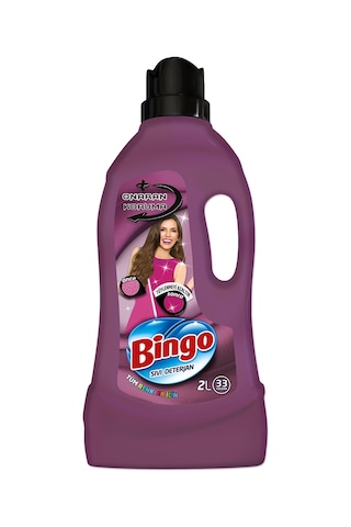 Bingo Onaran Koruma Sıvı Bakım Çamaşır Deterjanı 3 x 2 L
