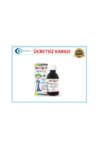 Nutrigen Balık Yağı Şurup 200 Ml Portakal