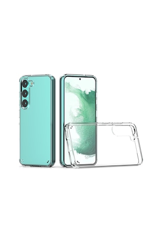 Samsung Galaxy Uyumlu S23 Kılıf Zore Korumalı Kalın Coss Kapak